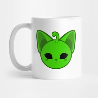 Cute Alien Sphynx Cat Mug